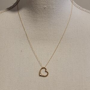 Elegant Gold Heart Necklace